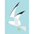 Chirp & Squeak Gull | Canvas Wall Art-Canvas Wall Art-Jack and Jill Boutique