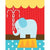 Circus Tricks - Elephant | Canvas Wall Art-Canvas Wall Art-Jack and Jill Boutique