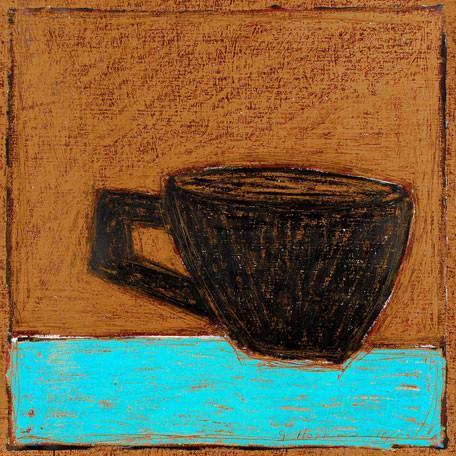 Coffee Cup- Brown | Canvas Wall Art-Canvas Wall Art-Jack and Jill Boutique