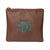Cognac Personalized Makeup Bag-Bag-Default-Jack and Jill Boutique