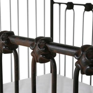 Corsican Iron Cribs 41306 | Stationary Crib-Cribs-Jack and Jill Boutique