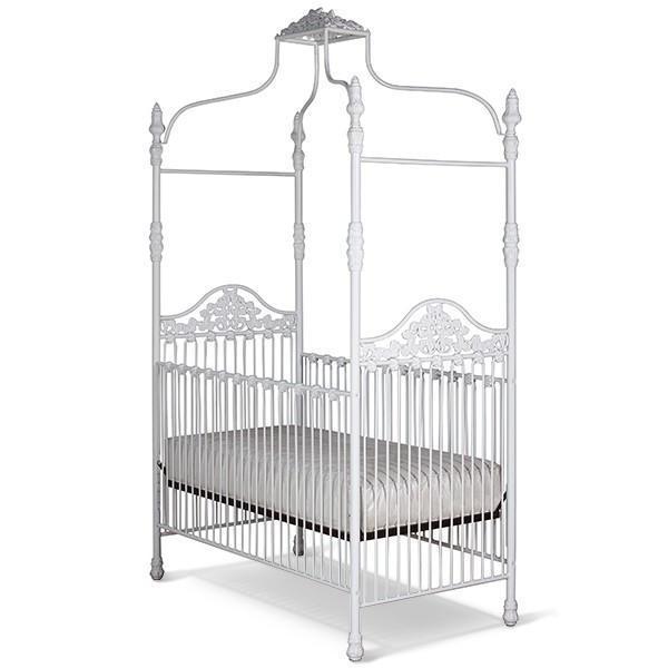 Corsican Iron Cribs 43422 | Stationary Canopy Crib-Cribs-Jack and Jill Boutique