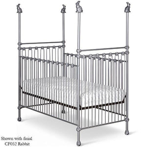 Corsican Iron Cribs 6778 | Stationary Four Post Crib-Cribs-Jack and Jill Boutique