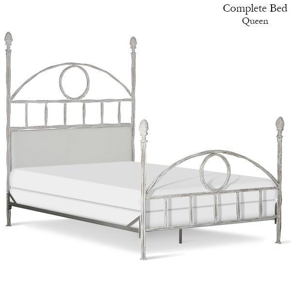 Corsican Iron Four Post Bed 42166 | Upholstered Four Post Twiggy Bed-Four Post Bed-Jack and Jill Boutique