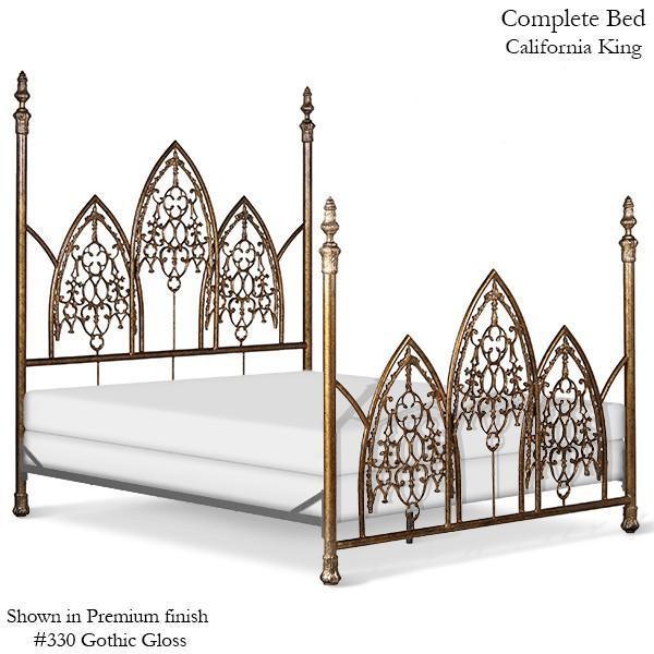 Corsican Iron Four Post Bed 42634 | Four Post Gothic Bed-Four Post Bed-Jack and Jill Boutique
