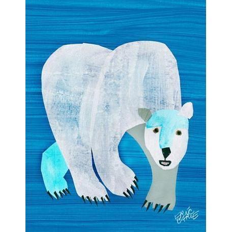 Eric Carle's Polar Bear Cover | Canvas Wall Art-Canvas Wall Art-Jack and Jill Boutique