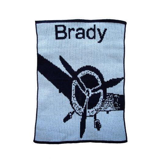 Fly Away Personalized Stroller Blanket or Baby Blanket-Blankets-Jack and Jill Boutique