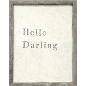 ART PRINT - Hello Darling-Art Print-Default-Jack and Jill Boutique