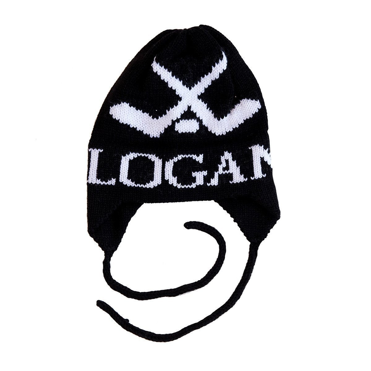 Hockey Personalized Knit Hat-Hats-Jack and Jill Boutique