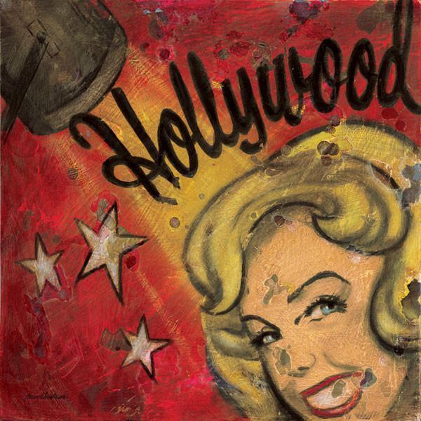 Hollywood Starlet | Movies Art Collection | Canvas Art Prints-Canvas Wall Art-Jack and Jill Boutique