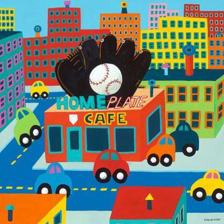 Homeplate Cafe | Canvas Wall Art-Canvas Wall Art-Jack and Jill Boutique