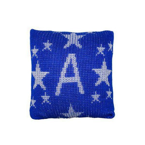 Metallic Night Time Sky & Initial Personalized Pillow-Pillow-Jack and Jill Boutique