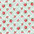 Annette Aqua Fabric by the Yard | 100% Cotton-Fabric-Default-Jack and Jill Boutique
