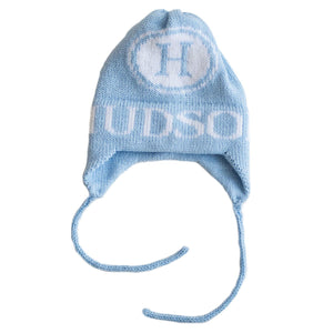 Initial Stamp Personalized Knit Hat-Hats-Jack and Jill Boutique