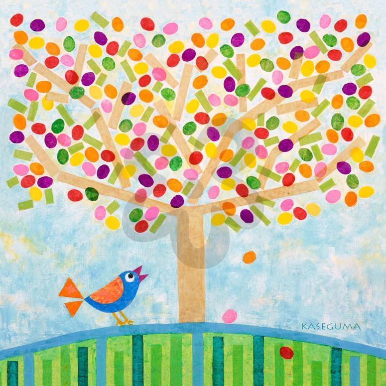 Jellybean Tree-Canvas Wall Art-Jack and Jill Boutique