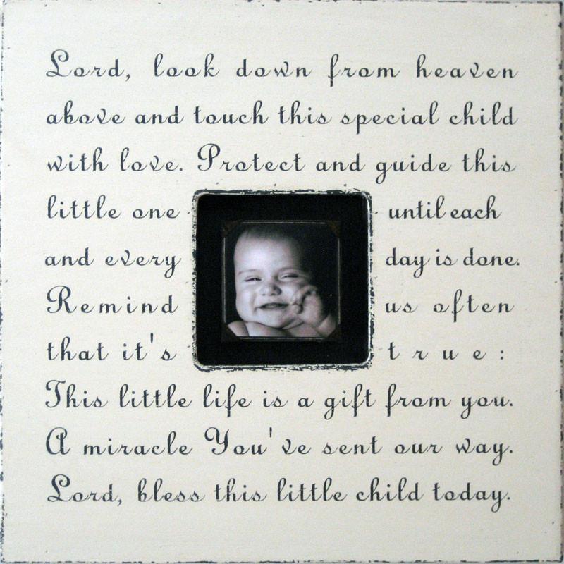 Handmade Wood Photobox with quote "Lord, Look Down"-Photoboxes-Jack and Jill Boutique
