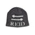 Metallic Double Arrow Personalized Knit Hat-Hats-Jack and Jill Boutique