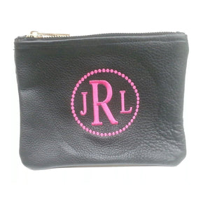 Monogrammed Personalized Pouch-Bag-Default-Jack and Jill Boutique