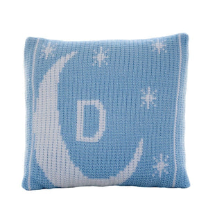 Moon and Stars Initial Personalized Pillow-Pillow-Jack and Jill Boutique