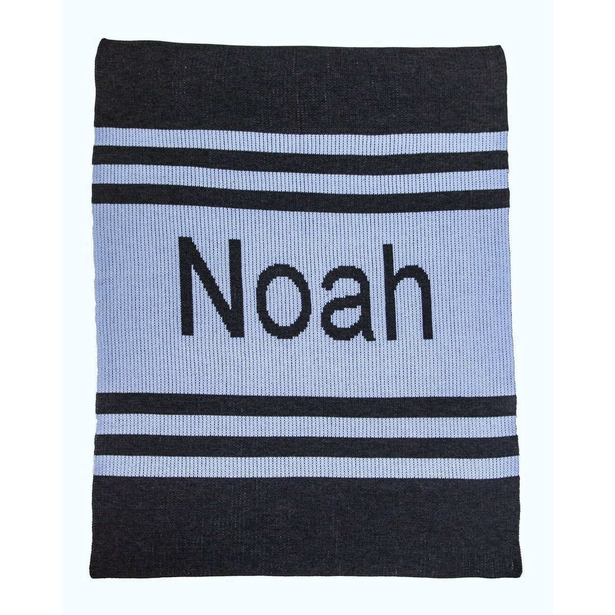 Pin Stripes Personalized Stroller Blanket or Baby Blanket-Blankets-Jack and Jill Boutique