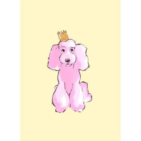 Pink Poodle | Canvas Wall Art-Canvas Wall Art-Jack and Jill Boutique