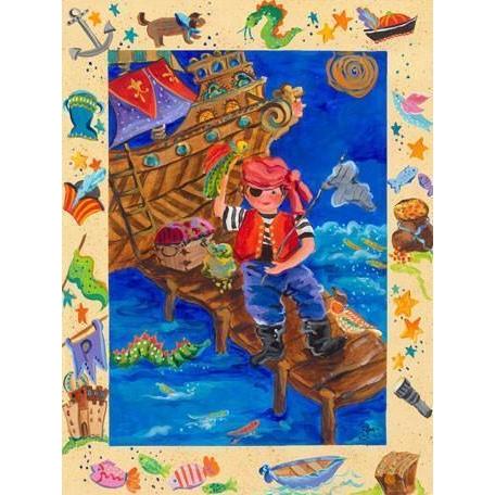 Pirate Adventurer | Canvas Wall Art-Canvas Wall Art-Jack and Jill Boutique