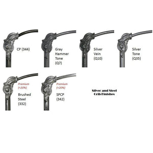 Pumpkin Display Crib W/ Birds, Leaves and Wreath-Crib-Jack and Jill Boutique