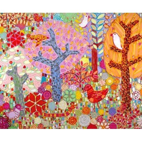 Radiant Forest | Canvas Wall Art-Canvas Wall Art-44x36-Jack and Jill Boutique