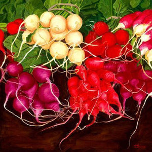 Radishes | Canvas Wall Art-Canvas Wall Art-Jack and Jill Boutique