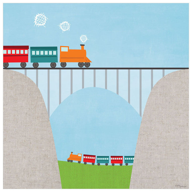Railroad Bridge Wall Art-Wall Art-Jack and Jill Boutique