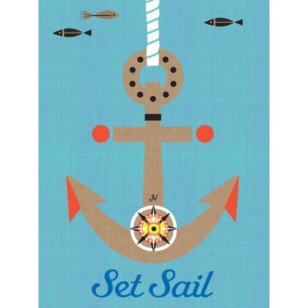 Redbeard & Crew - Anchors and Sails | Canvas Wall Art-Canvas Wall Art-Jack and Jill Boutique
