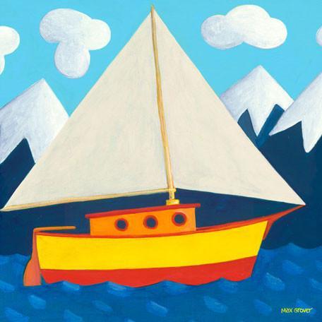 Sailing, Sailing | Canvas Wall Art-Canvas Wall Art-Jack and Jill Boutique