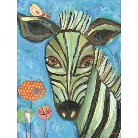 Seriously Striped Zebra | Canvas Wall Art-Canvas Wall Art-Jack and Jill Boutique