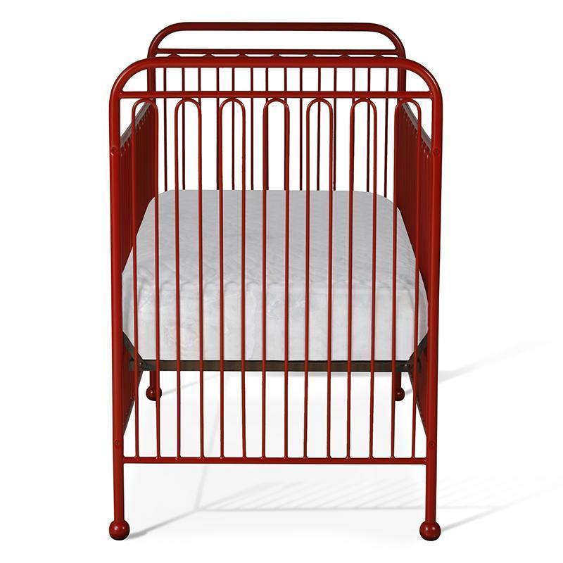 Simple Stationary Crib in Solid Iron-Cribs-Jack and Jill Boutique