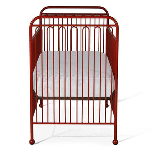 Simple Stationary Crib in Solid Iron-Cribs-Jack and Jill Boutique