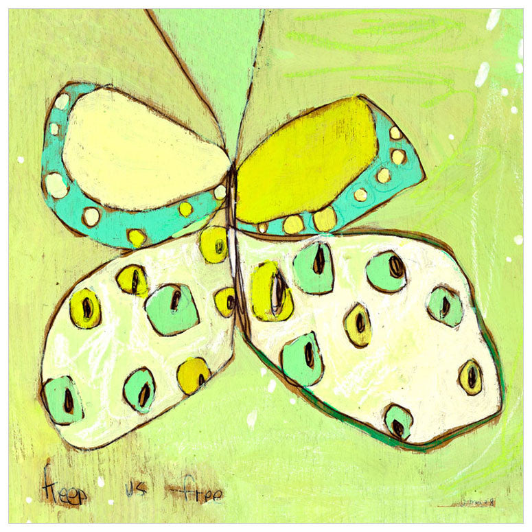 Snowfly Butterfly Wall Art-Wall Art-Jack and Jill Boutique