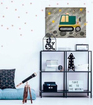Space Rover Wall Art-Wall Art-24x18 Canvas-Jack and Jill Boutique