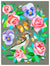 Sparrow In Roses Wall Art-Wall Art-Jack and Jill Boutique