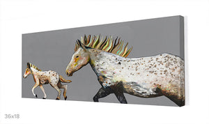Speckled Pony Ride Wall Art-Wall Art-Jack and Jill Boutique
