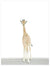 Standing Baby Giraffe Portrait Wall Art-Wall Art-Jack and Jill Boutique