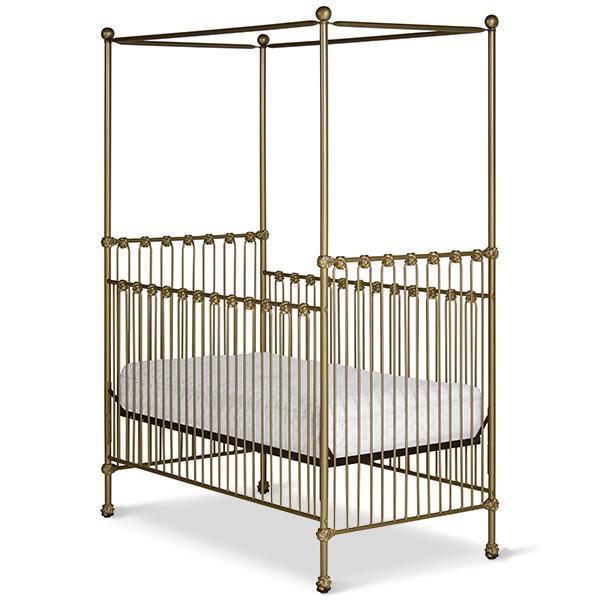 Straight Canopy Stationary Crib-Crib-Jack and Jill Boutique