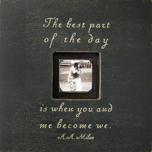 Handmade Wood Photobox with quote "The Best Part"-Photoboxes-Jack and Jill Boutique