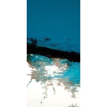 Turquoise Vertical Line Series | Canvas Wall Art-Canvas Wall Art-Jack and Jill Boutique