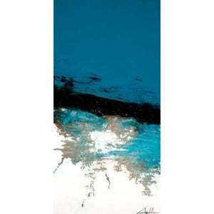 Turquoise Vertical Line Series | Canvas Wall Art-Canvas Wall Art-Jack and Jill Boutique