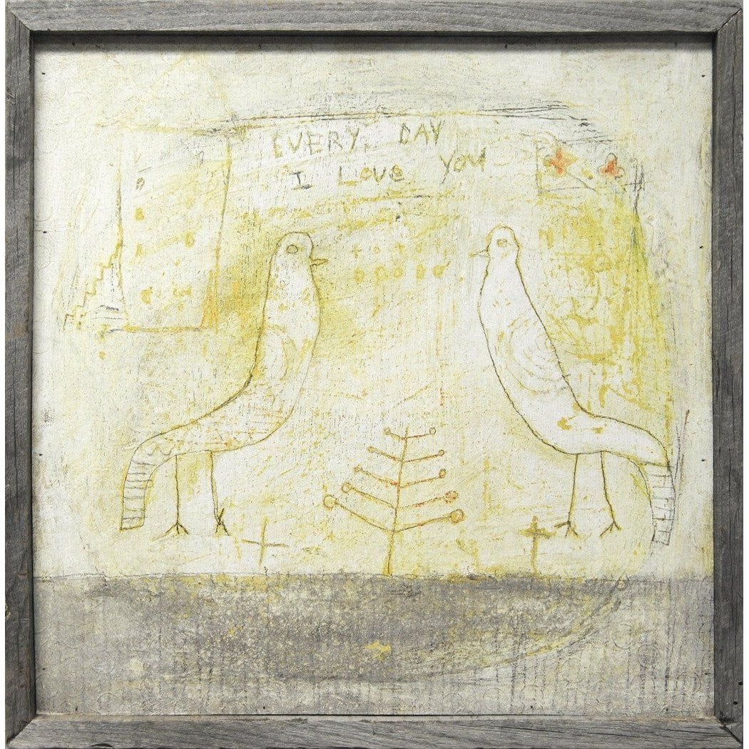 ART PRINT - Two Birds-Art Print-Default-Jack and Jill Boutique
