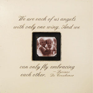 Handmade Wood Photobox with quote "We Are Each of Us"-Photoboxes-Jack and Jill Boutique