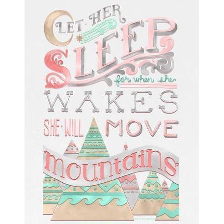 When She Wakes | Canvas Wall Art-Canvas Wall Art-Jack and Jill Boutique