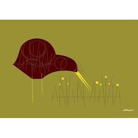 Wild Things of Oz - Kiwi | Canvas Wall Art-Canvas Wall Art-Jack and Jill Boutique