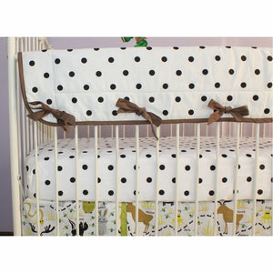 Woodland Animals Crib Bedding | Animal Print Baby Bedding Set-Crib Bedding Set-Jack and Jill Boutique