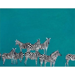 Zebras Among Us | Canvas Wall Art-Canvas Wall Art-Jack and Jill Boutique
